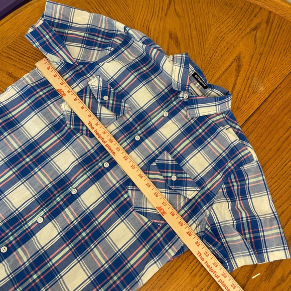 Carbon Checked Shirt Button up classic fit Men Sz M slightly used - Picture 4 of 6